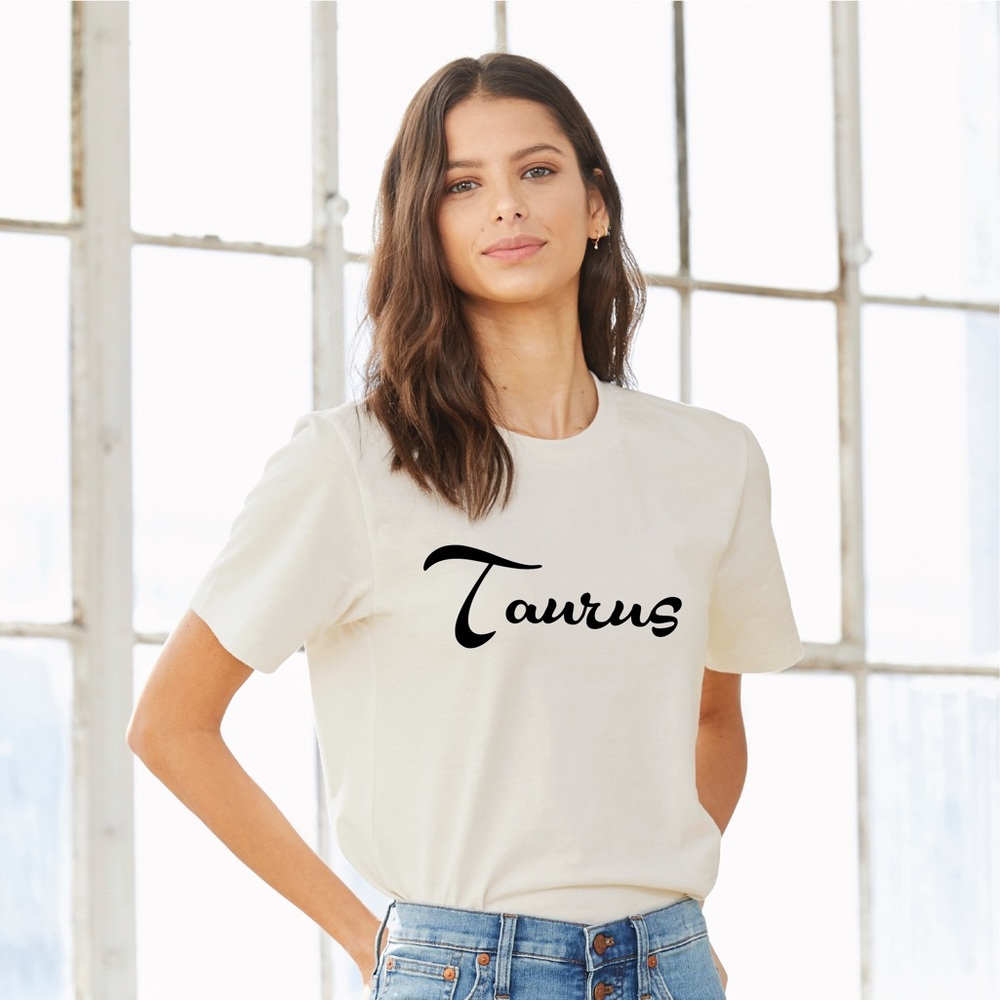 “Taurus” Zodiac Sign Tee